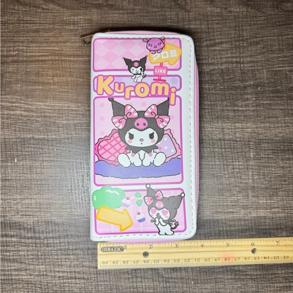Kuromi Pink Wallet - Picture 3 of 5